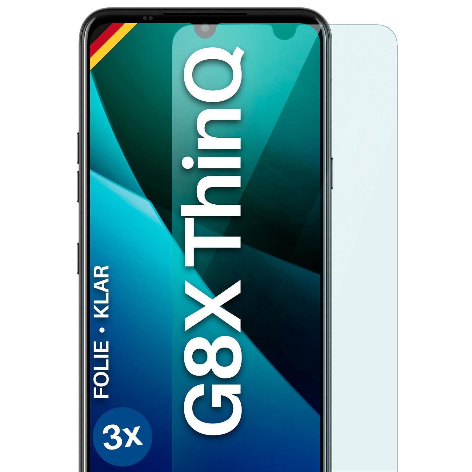 moex FlexProtect LG G8X ThinQ Schutzfolie Klar – undefined