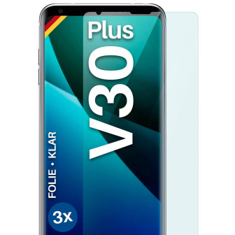 moex FlexProtect LG V30 Plus Schutzfolie Klar – 3er Set
