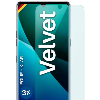 moex FlexProtect LG Velvet Schutzfolie Klar – 3er Set