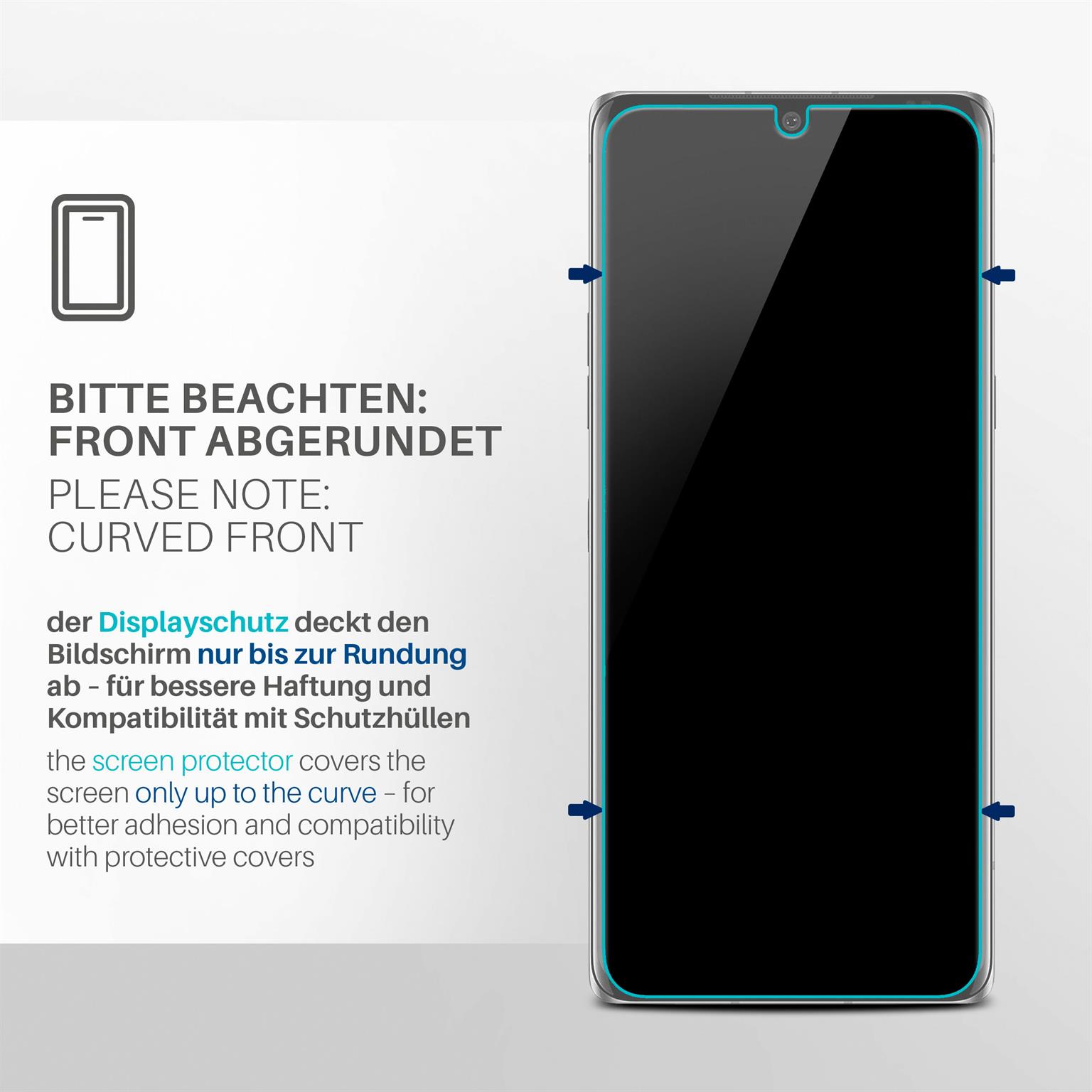 moex FlexProtect LG Velvet Schutzfolie Klar – Weiteres Produktbild 3 moex FlexProtect LG Velvet Schutzfolie Klar – Weiteres Produktbild 3