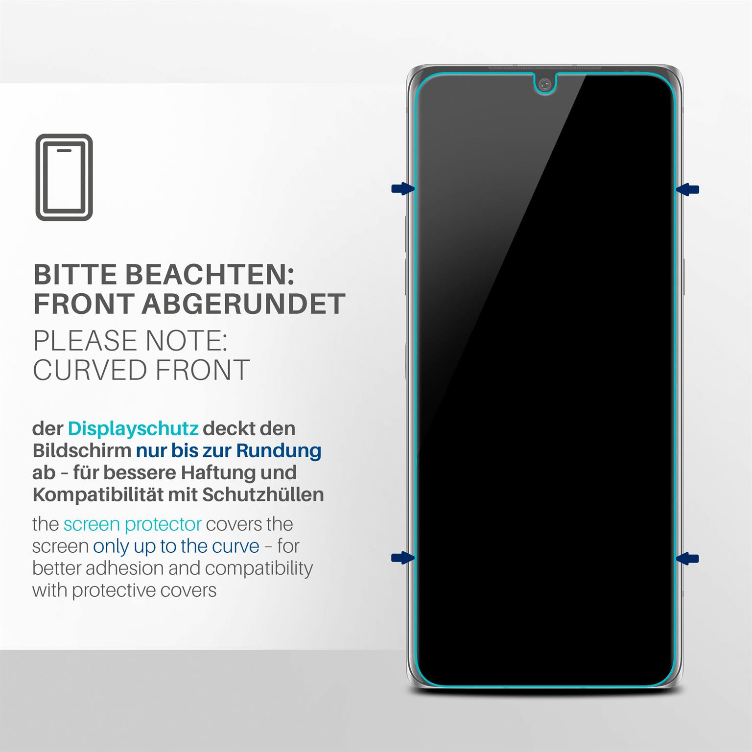 moex FlexProtect LG Velvet 5G Schutzfolie Klar – Weiteres Produktbild 3 moex FlexProtect LG Velvet 5G Schutzfolie Klar – Weiteres Produktbild 3