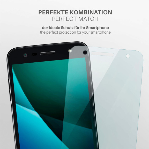 moex FlexProtect LG X Power 2 Schutzfolie Klar – Weiteres Produktbild 3