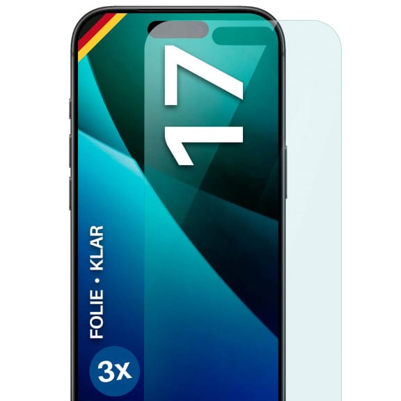 moex FlexProtect iPhone 17 Schutzfolie Klar – Weiteres Produktbild 1 moex FlexProtect iPhone 17 Schutzfolie Klar – Weiteres Produktbild 1