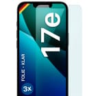 moex FlexProtect iPhone 17e Schutzfolie Klar – Produktbild 1