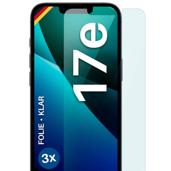 moex FlexProtect iPhone 17e Schutzfolie Klar – Weiteres Produktbild 1 moex FlexProtect iPhone 17e Schutzfolie Klar – Weiteres Produktbild 1