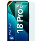 moex FlexProtect iPhone 18 Pro Max Schutzfolie Klar – Produktbild 1