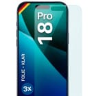 moex FlexProtect iPhone 18 Pro Schutzfolie Klar – Produktbild 1