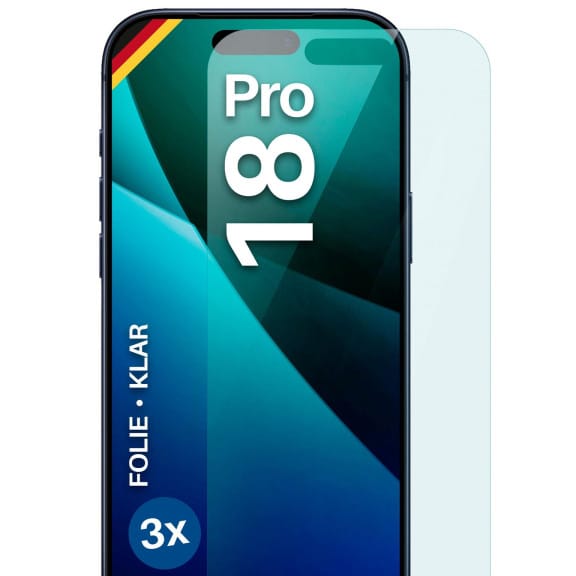 moex FlexProtect iPhone 18 Pro Schutzfolie Klar – Weiteres Produktbild 1 moex FlexProtect iPhone 18 Pro Schutzfolie Klar – Weiteres Produktbild 1
