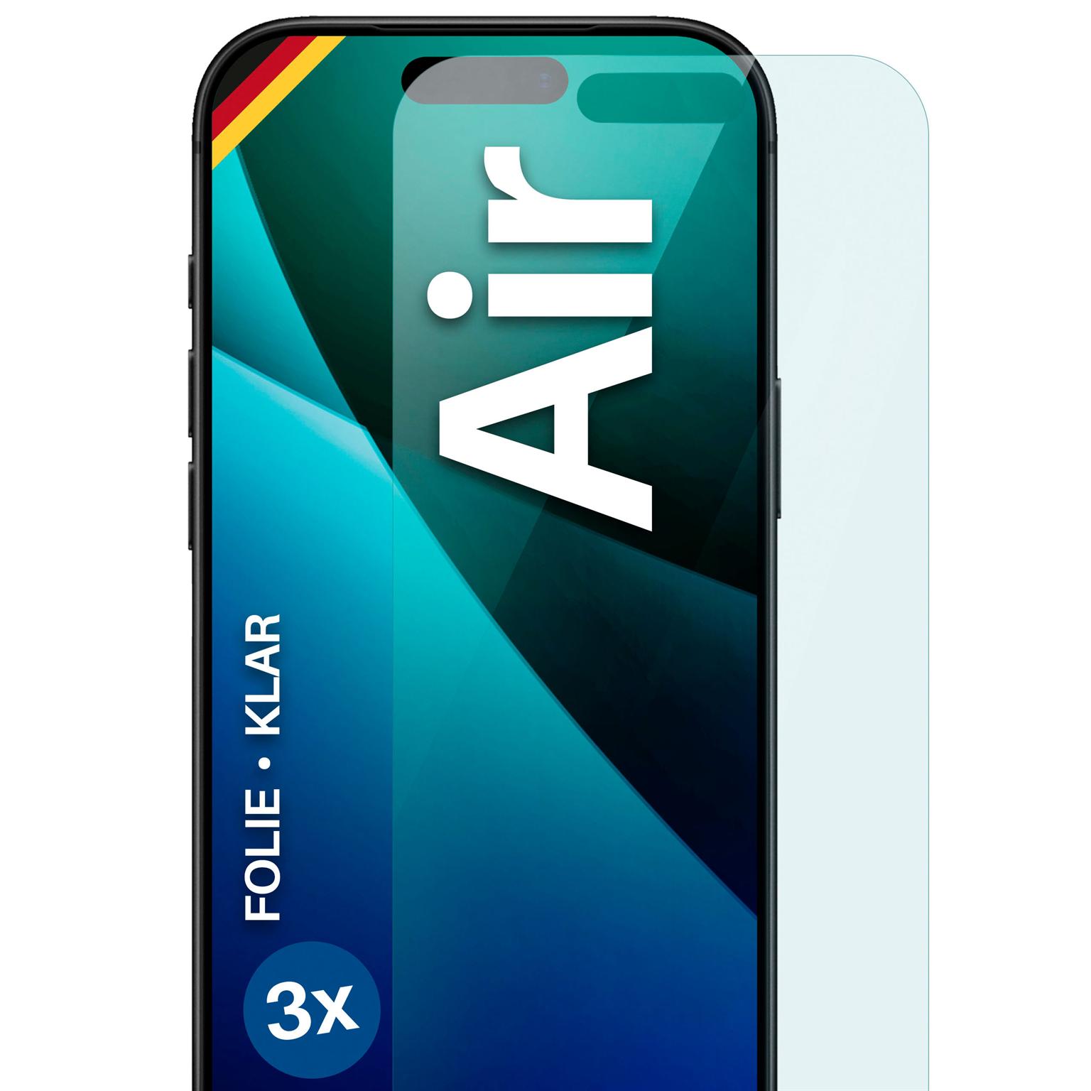 moex FlexProtect iPhone Air Schutzfolie Klar – Weiteres Produktbild 1 moex FlexProtect iPhone Air Schutzfolie Klar – Weiteres Produktbild 1