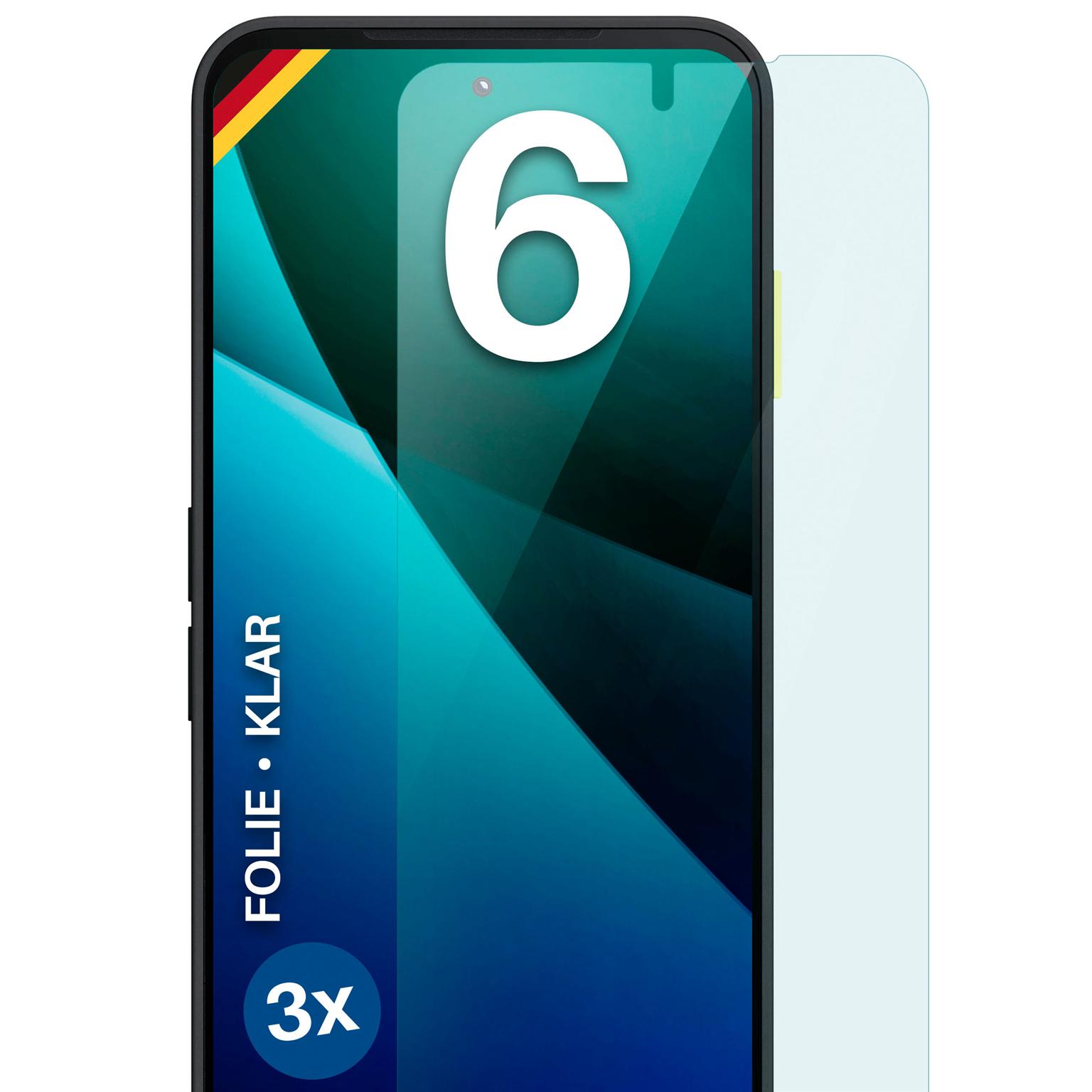 moex FlexProtect Fairphone 6 Schutzfolie Klar – undefined