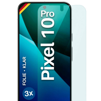 moex moex FlexProtect Google Pixel 10 Pro Schutzfolie Klar – 3er Set