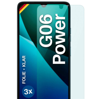 moex moex FlexProtect Motorola Moto G06 Power Schutzfolie Klar – 3er Set