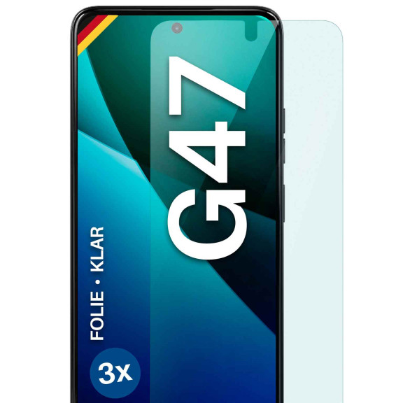 moex FlexProtect Motorola Moto G47 Schutzfolie Klar – Weiteres Produktbild 1