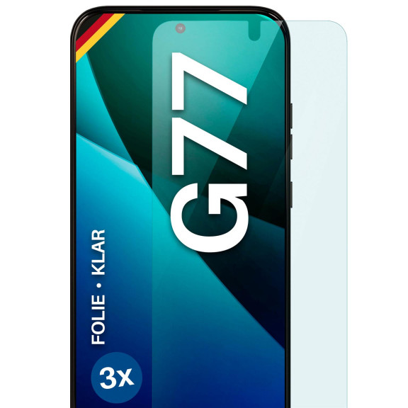 moex FlexProtect Motorola Moto G77 Schutzfolie Klar – Weiteres Produktbild 1 moex FlexProtect Motorola Moto G77 Schutzfolie Klar – Weiteres Produktbild 1
