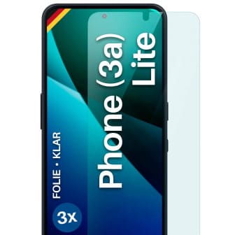 moex FlexProtect Nothing Phone (3a) Lite Schutzfolie Klar – 3er Set moex FlexProtect Nothing Phone (3a) Lite Schutzfolie Klar – 3er Set