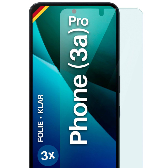 moex FlexProtect Nothing Phone (3a) Pro Schutzfolie Klar – Weiteres Produktbild 1