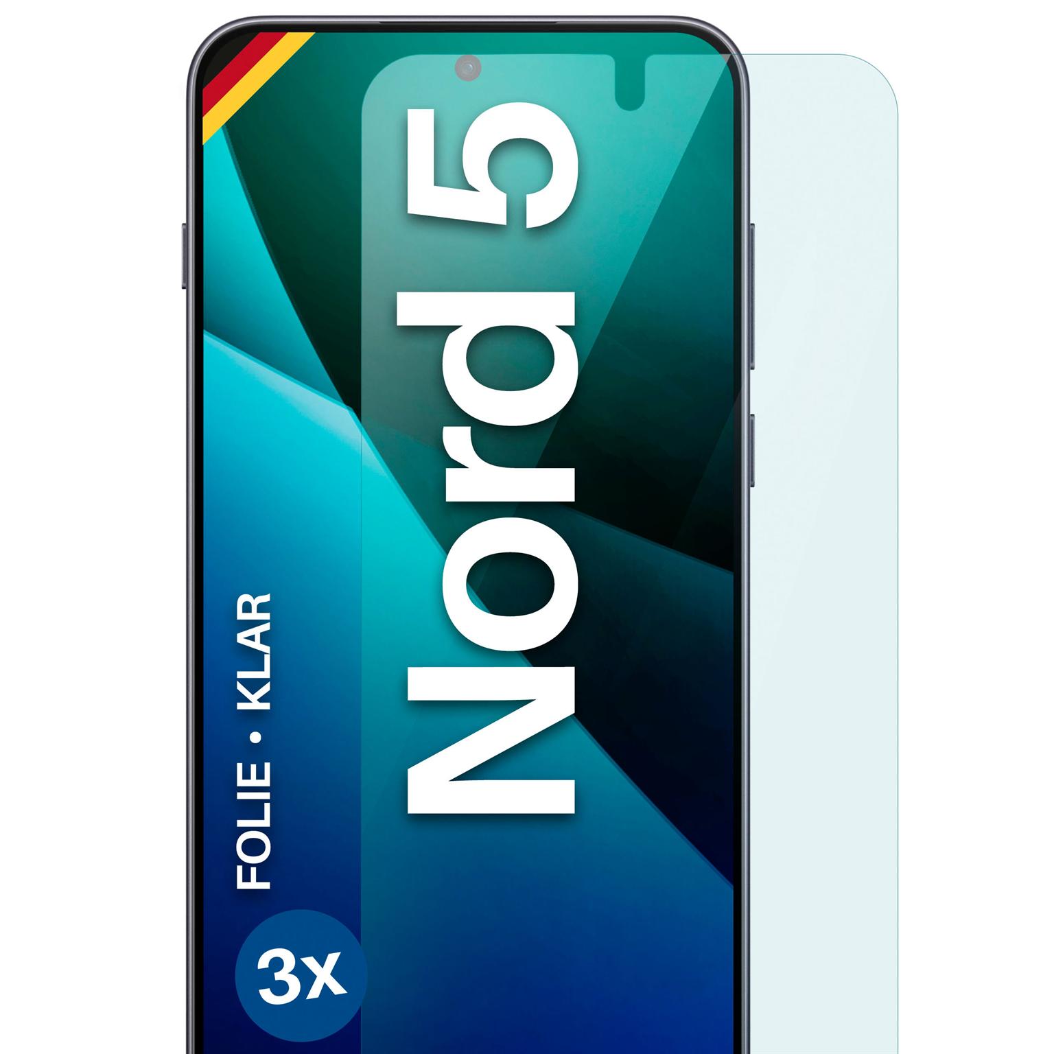 moex FlexProtect OnePlus Nord 5 Schutzfolie Klar