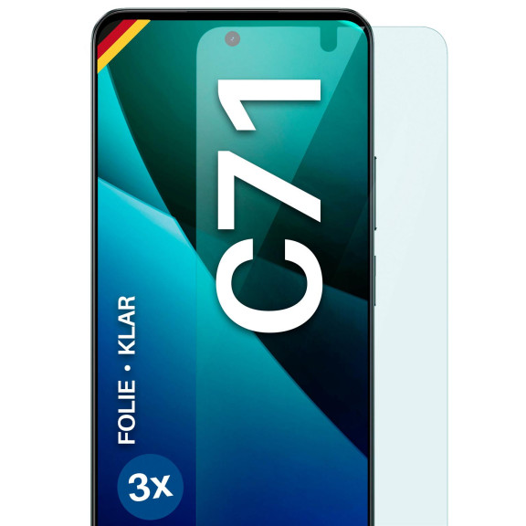 moex FlexProtect Realme C71 Schutzfolie Klar – Weiteres Produktbild 1