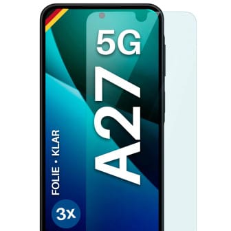 moex moex FlexProtect Samsung Galaxy A27 5G Schutzfolie Klar – 3er Set