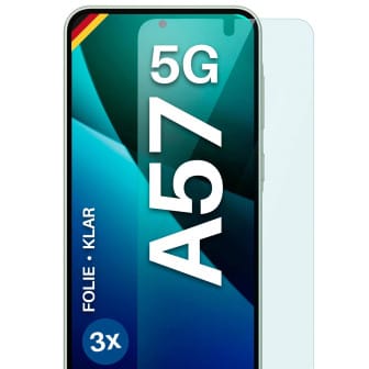 moex moex FlexProtect Samsung Galaxy A57 5G Schutzfolie Klar – 3er Set