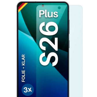 moex FlexProtect Samsung Galaxy S26 Plus Schutzfolie Klar – 3er Set moex FlexProtect Samsung Galaxy S26 Plus Schutzfolie Klar – 3er Set