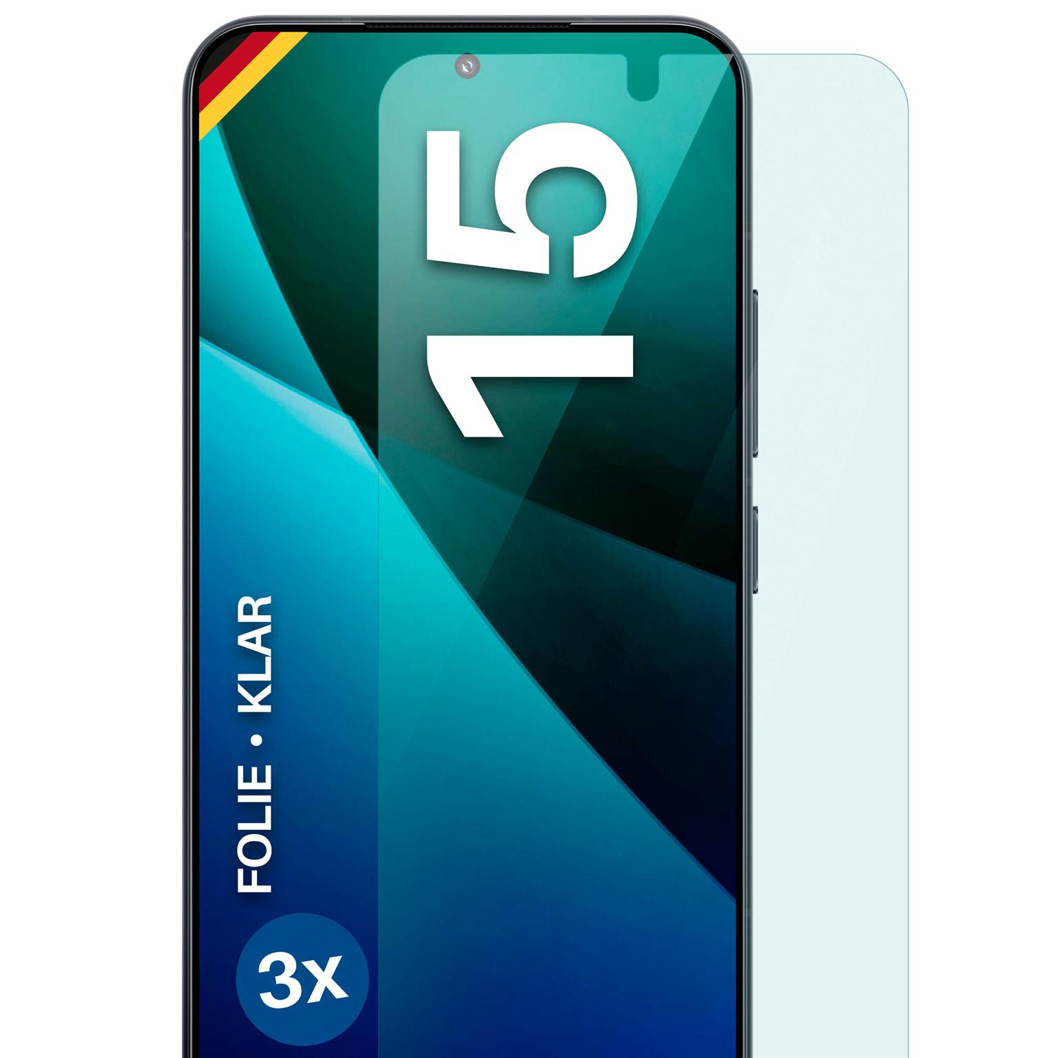 moex FlexProtect Xiaomi 15 Schutzfolie Klar – Weiteres Produktbild 1 moex FlexProtect Xiaomi 15 Schutzfolie Klar – Weiteres Produktbild 1
