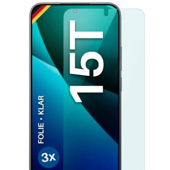 moex FlexProtect Xiaomi 15T Schutzfolie Klar – 3er Set moex FlexProtect Xiaomi 15T Schutzfolie Klar – 3er Set