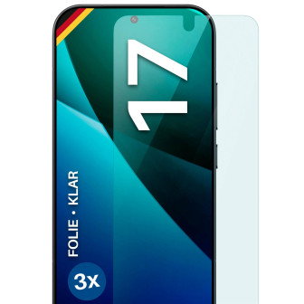 moex moex FlexProtect Xiaomi 17 Schutzfolie Klar – 3er Set