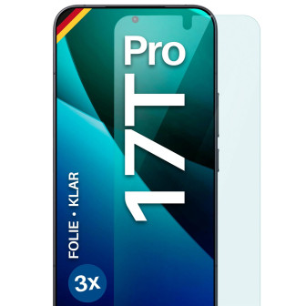 moex FlexProtect Xiaomi 17T Pro Schutzfolie Klar – 3er Set