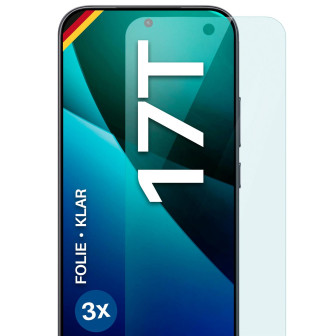 moex FlexProtect Xiaomi 17T Schutzfolie Klar – 3er Set