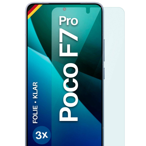 moex FlexProtect Poco F7 Pro Schutzfolie Klar – Weiteres Produktbild 1