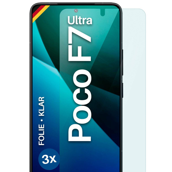 moex FlexProtect Poco F7 Ultra Schutzfolie Klar – Weiteres Produktbild 1