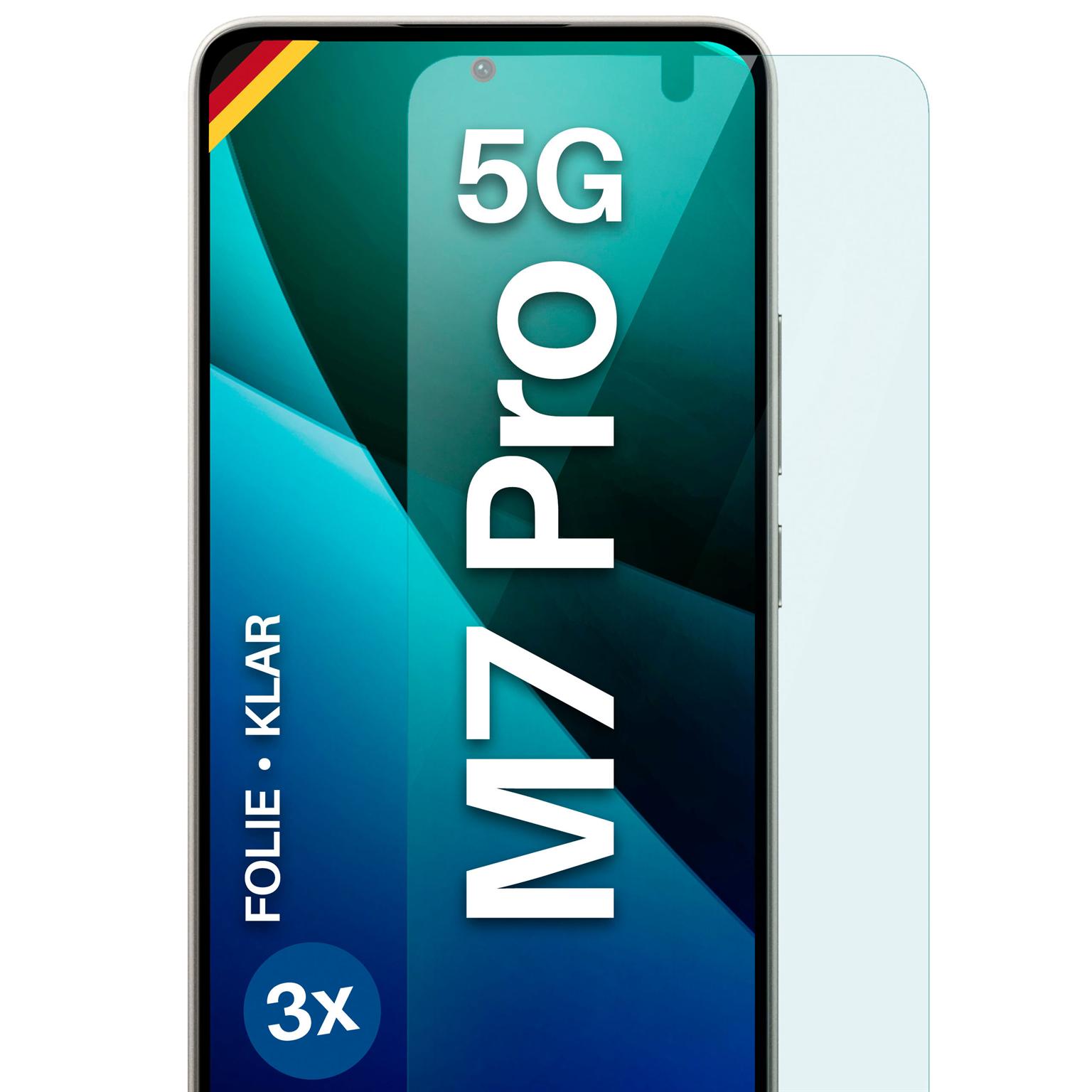moex FlexProtect Poco M7 Pro 5G Schutzfolie Klar – Weiteres Produktbild 1