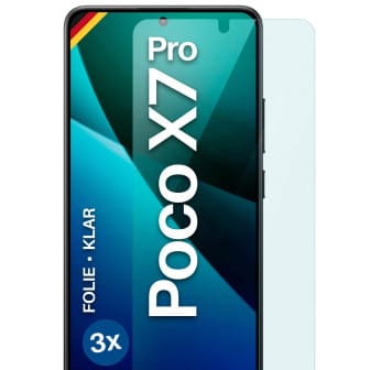 moex FlexProtect Poco X7 Pro Schutzfolie Klar – 3er Set moex FlexProtect Poco X7 Pro Schutzfolie Klar – 3er Set