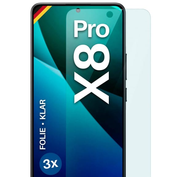 moex FlexProtect Poco X8 Pro Schutzfolie Klar – Weiteres Produktbild 1 moex FlexProtect Poco X8 Pro Schutzfolie Klar – Weiteres Produktbild 1