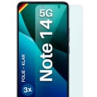 moex FlexProtect Redmi Note 14 5G Schutzfolie Klar – Weiteres Produktbild 1