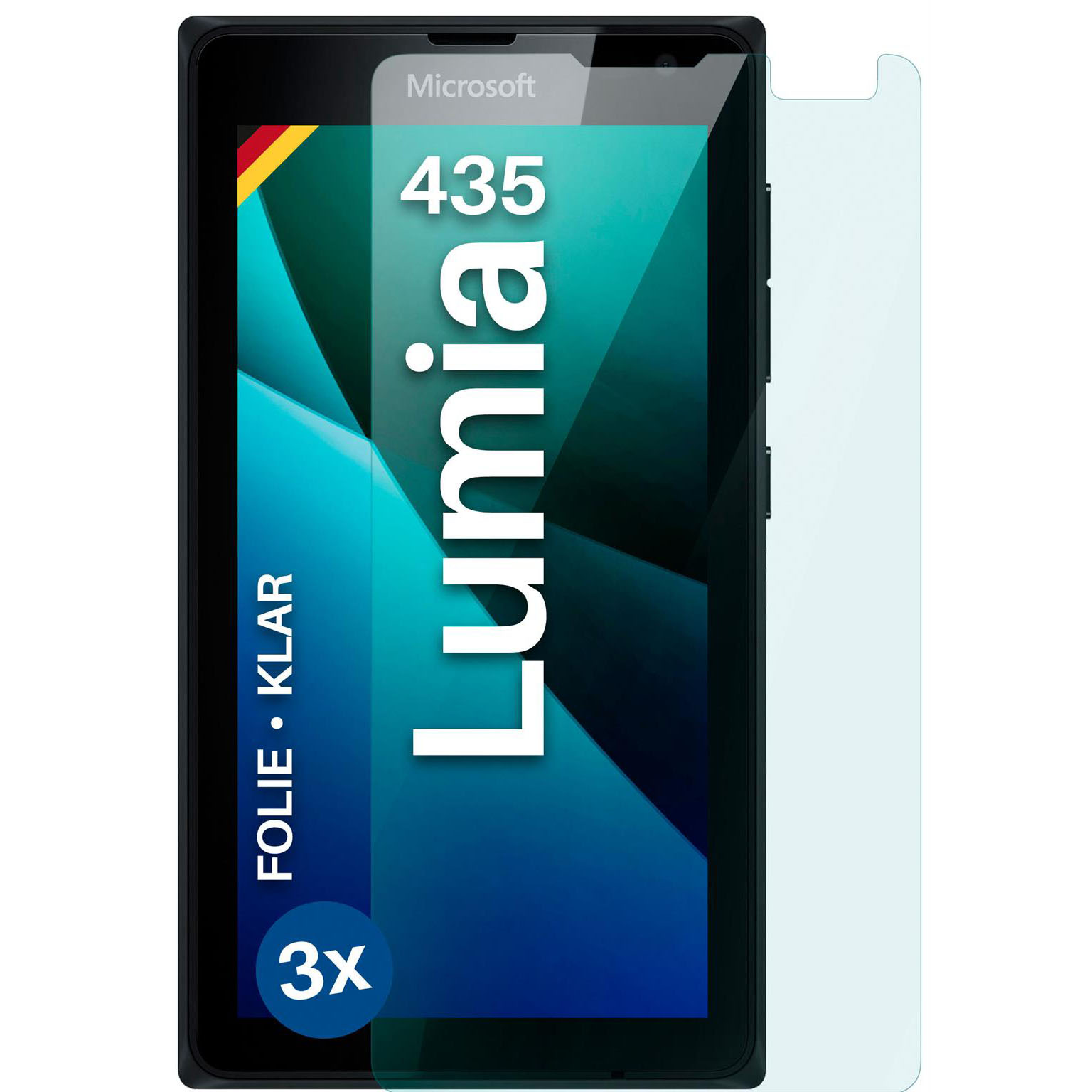 moex FlexProtect Microsoft Lumia 435 Schutzfolie Klar – undefined