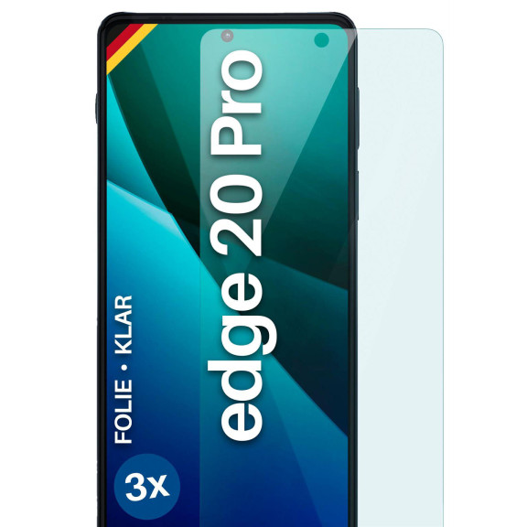 moex FlexProtect Motorola Edge 20 Pro Schutzfolie Klar – Weiteres Produktbild 1