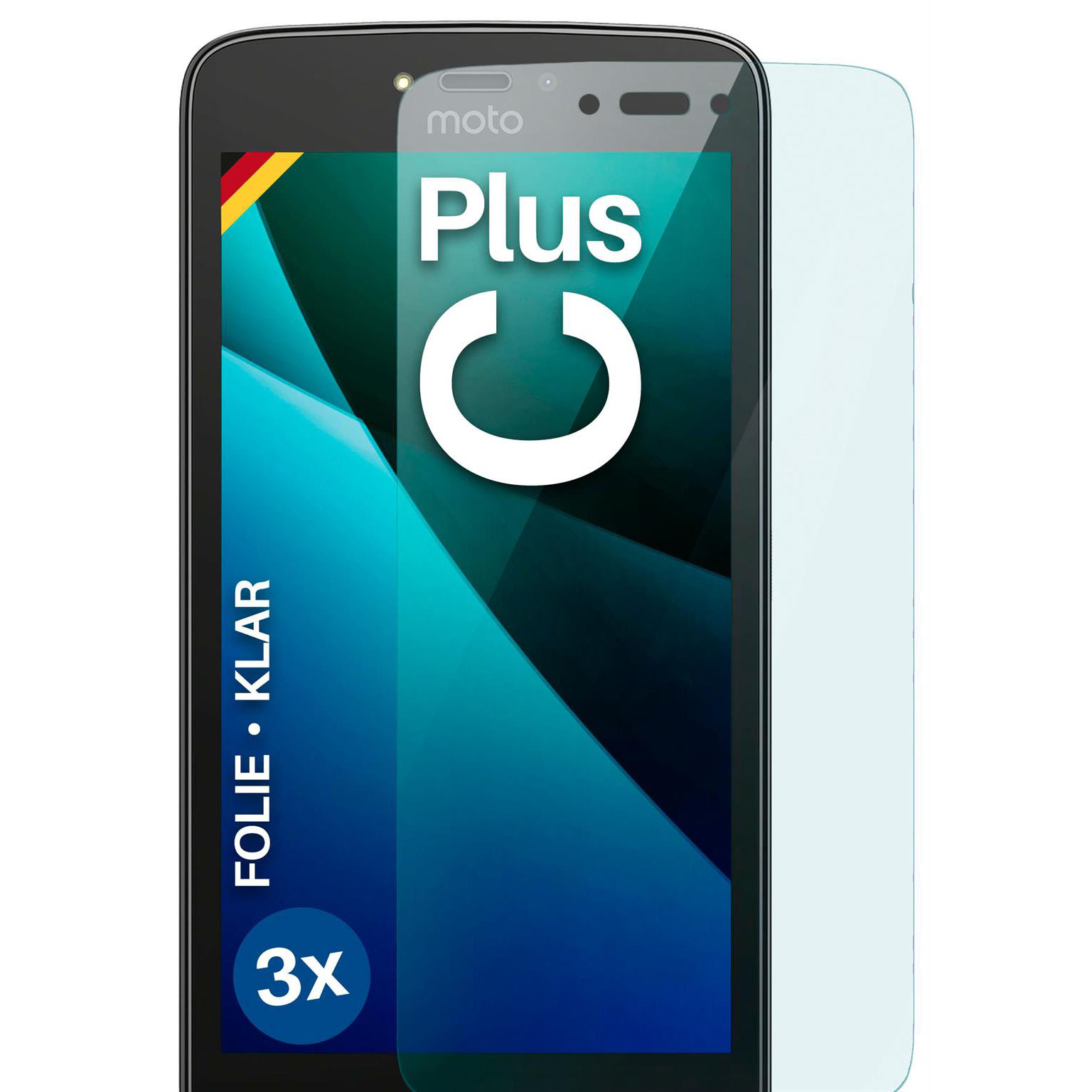 moex FlexProtect Motorola Moto C Plus Schutzfolie Klar – undefined