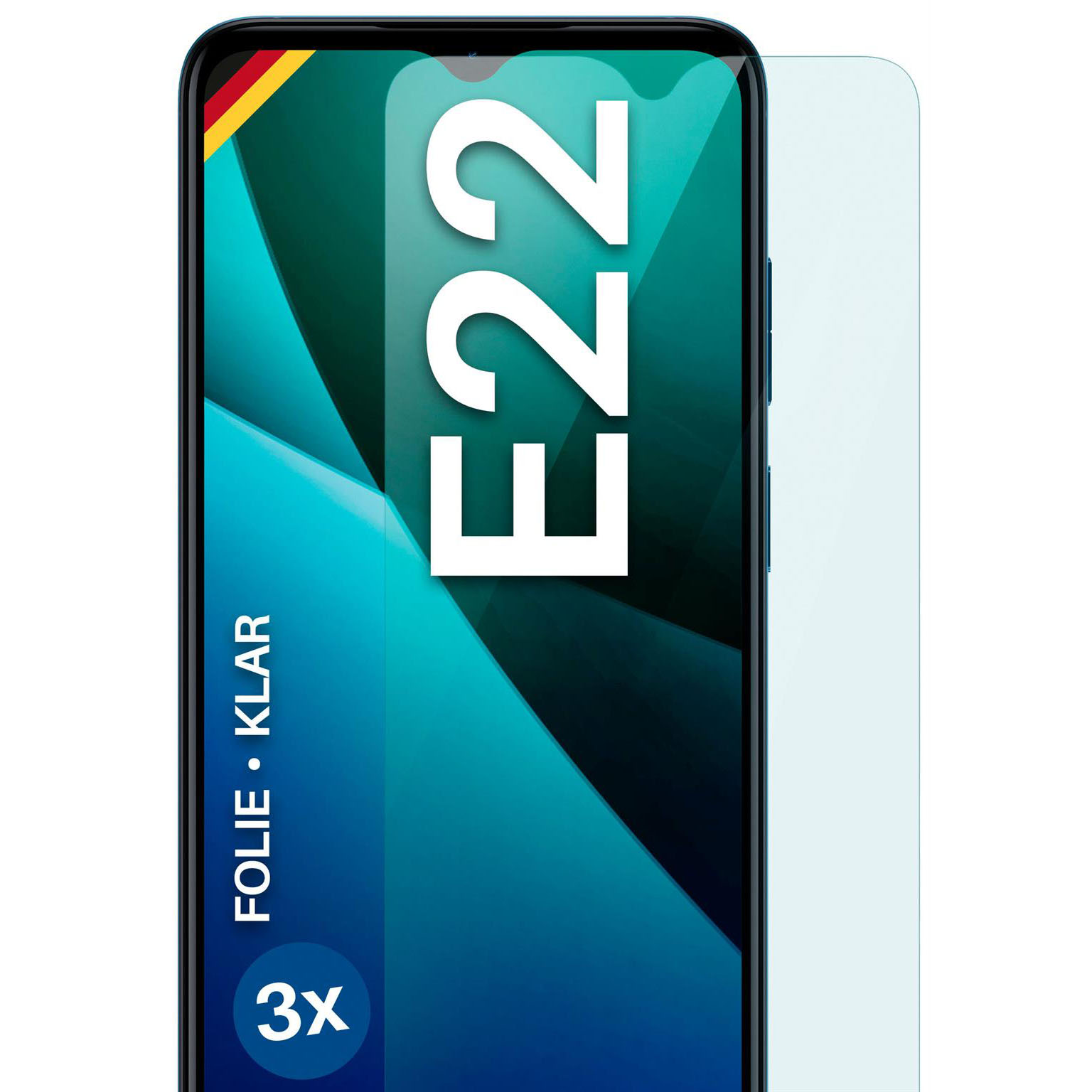 moex FlexProtect Motorola Moto E22 Schutzfolie Klar – Weiteres Produktbild 1 moex FlexProtect Motorola Moto E22 Schutzfolie Klar – Weiteres Produktbild 1