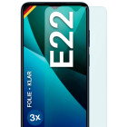 moex FlexProtect Motorola Moto E22 Schutzfolie Klar – Weiteres Produktbild 1