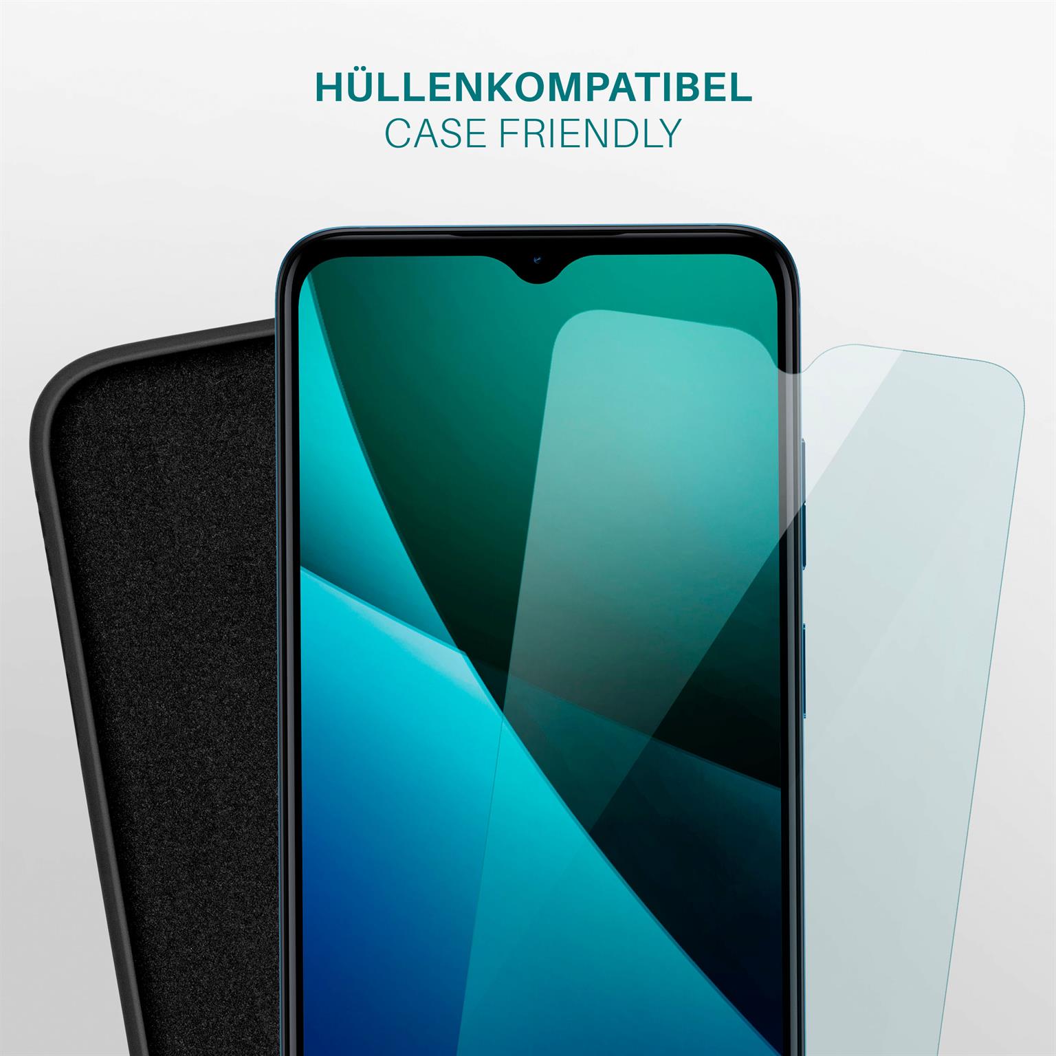 moex FlexProtect Motorola Moto E22 Schutzfolie Klar – Weiteres Produktbild 6