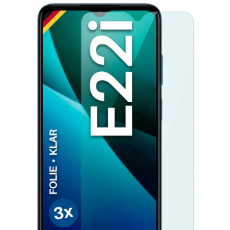moex FlexProtect Motorola Moto E22i Schutzfolie Klar – 3er Set moex FlexProtect Motorola Moto E22i Schutzfolie Klar – 3er Set