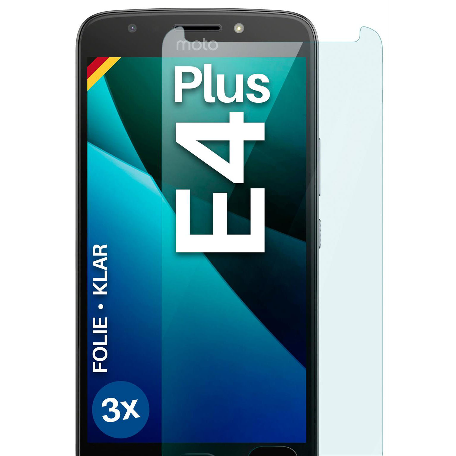 moex FlexProtect Motorola Moto E4 Plus Schutzfolie Klar – Weiteres Produktbild 1 moex FlexProtect Motorola Moto E4 Plus Schutzfolie Klar – Weiteres Produktbild 1