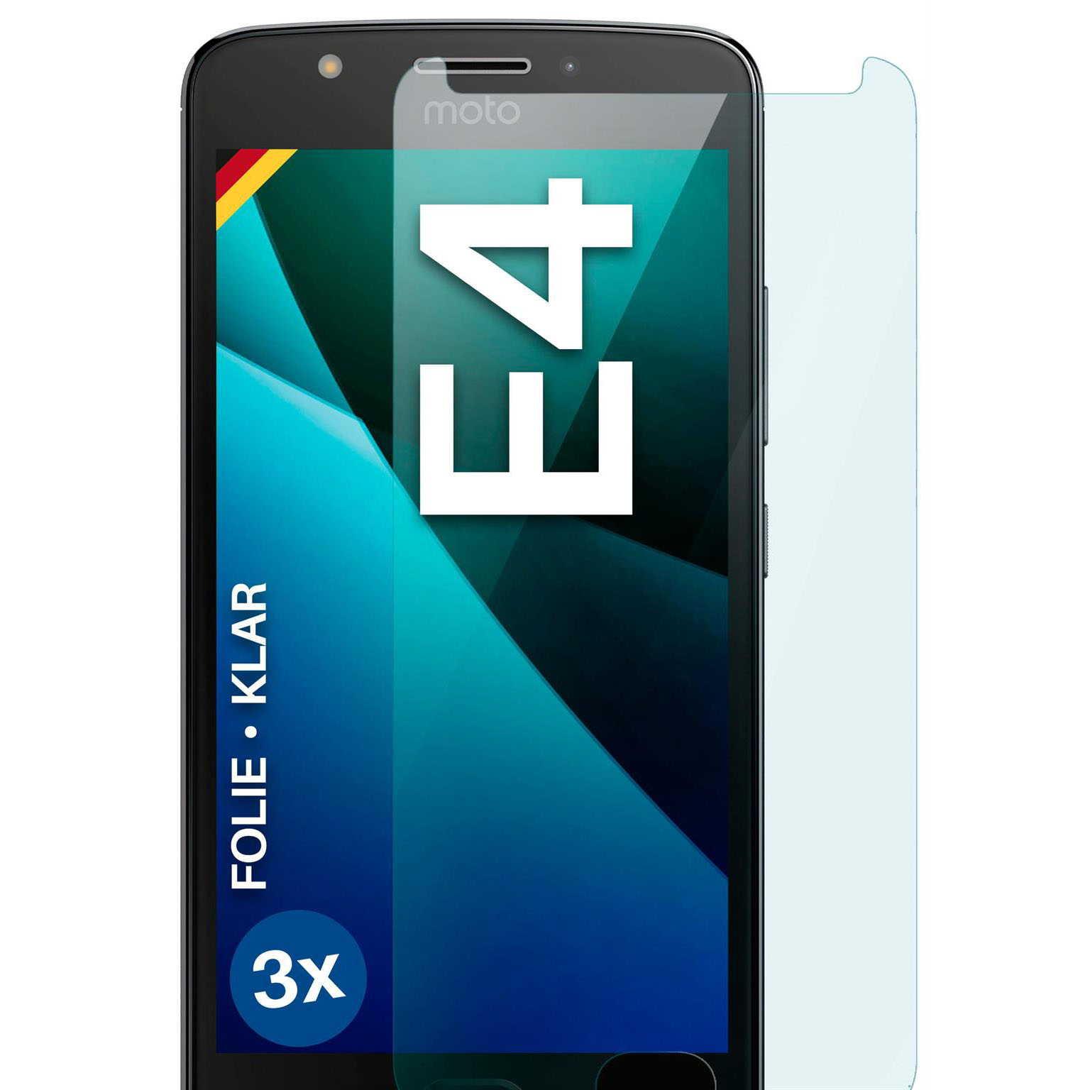 moex FlexProtect Motorola Moto E4 Schutzfolie Klar – Weiteres Produktbild 1 moex FlexProtect Motorola Moto E4 Schutzfolie Klar – Weiteres Produktbild 1
