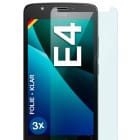 moex FlexProtect Motorola Moto E4 Schutzfolie Klar – Weiteres Produktbild 1