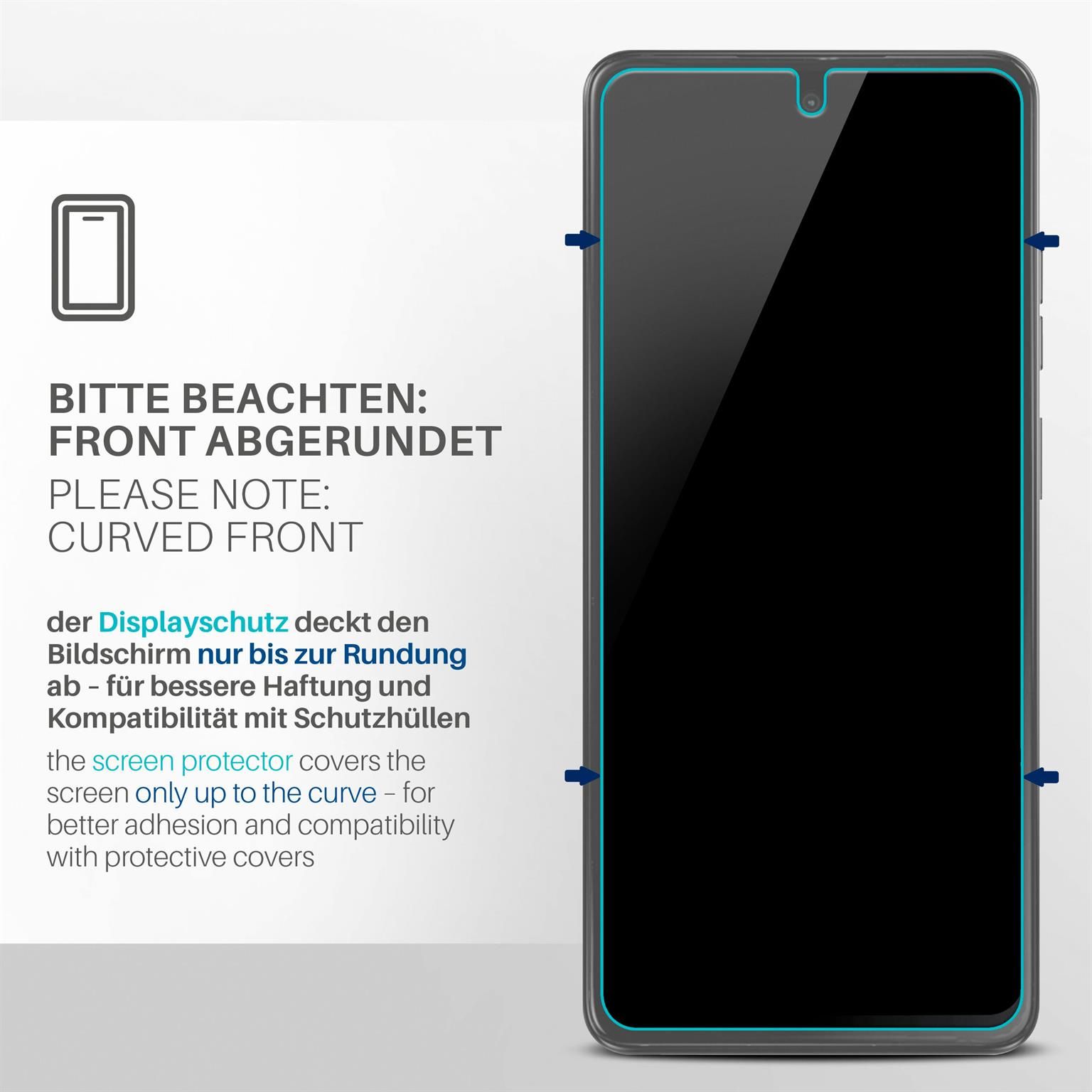 moex FlexProtect Motorola Moto G04s Schutzfolie Klar – Weiteres Produktbild 3 moex FlexProtect Motorola Moto G04s Schutzfolie Klar – Weiteres Produktbild 3