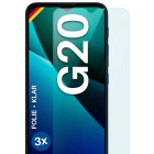 moex FlexProtect Motorola Moto G20 Schutzfolie Klar – Weiteres Produktbild 1