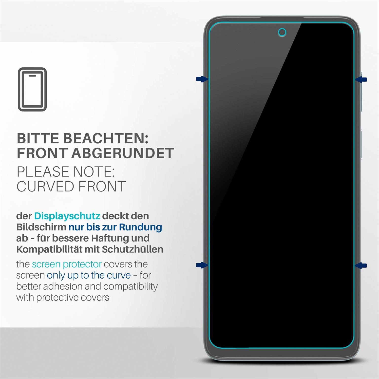 moex FlexProtect Motorola Moto G22 Schutzfolie Klar – Weiteres Produktbild 3 moex FlexProtect Motorola Moto G22 Schutzfolie Klar – Weiteres Produktbild 3