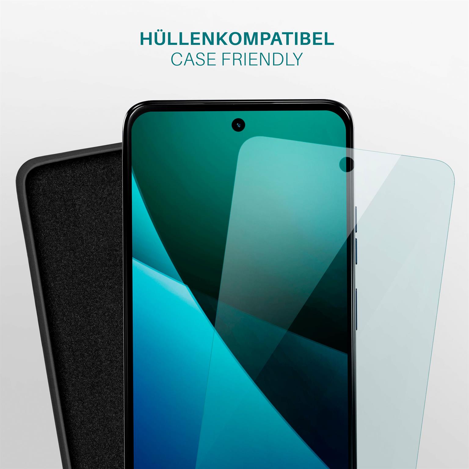 moex FlexProtect Motorola Moto G34 5G Schutzfolie Klar – Weiteres Produktbild 6